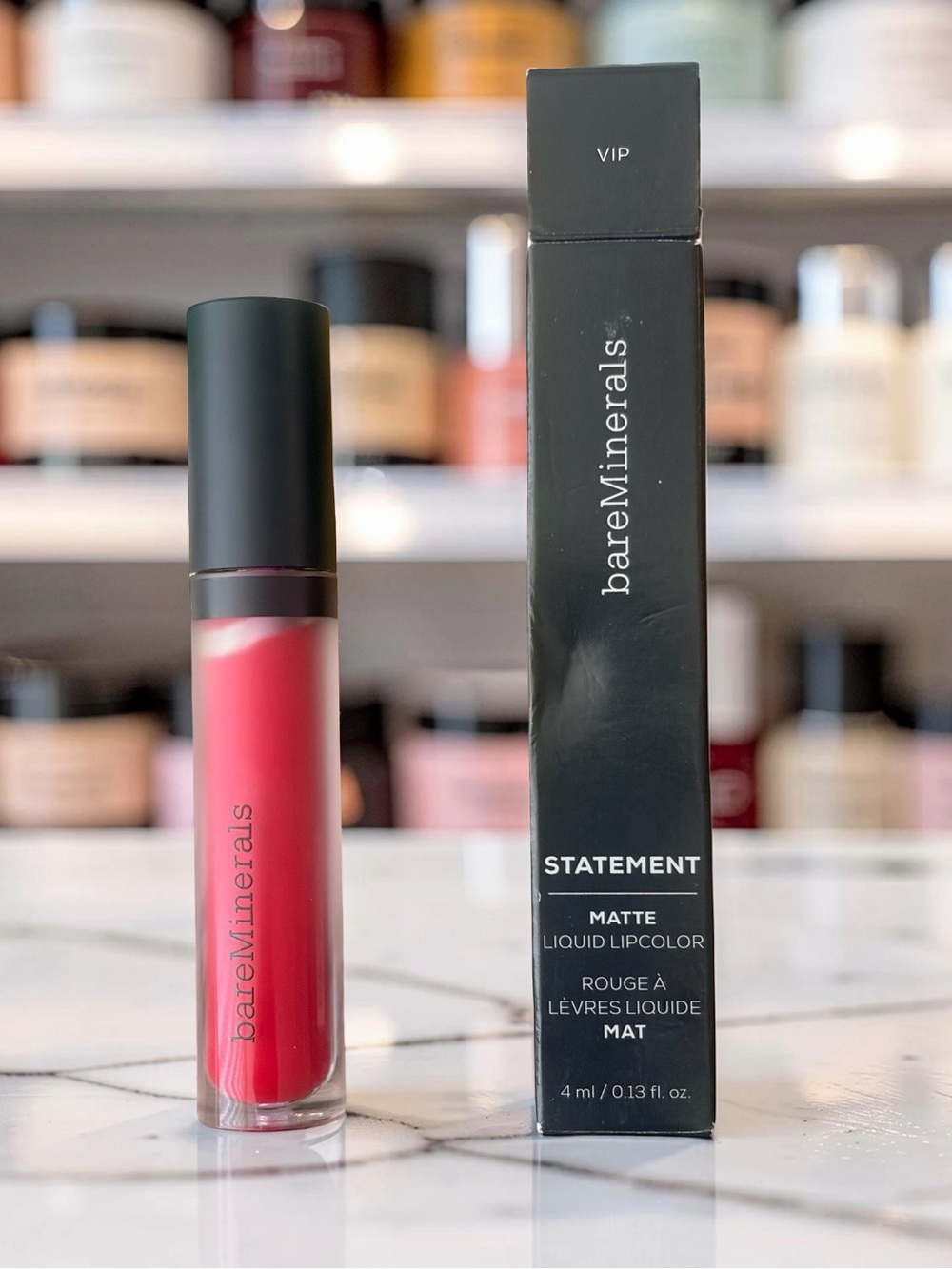 bareMinerals Matte Liquid Lipcolor in VIP Red * Holiday Magic*